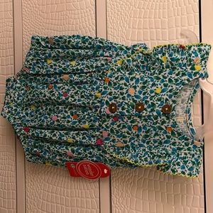 Blue baby girl romper 3/6 month